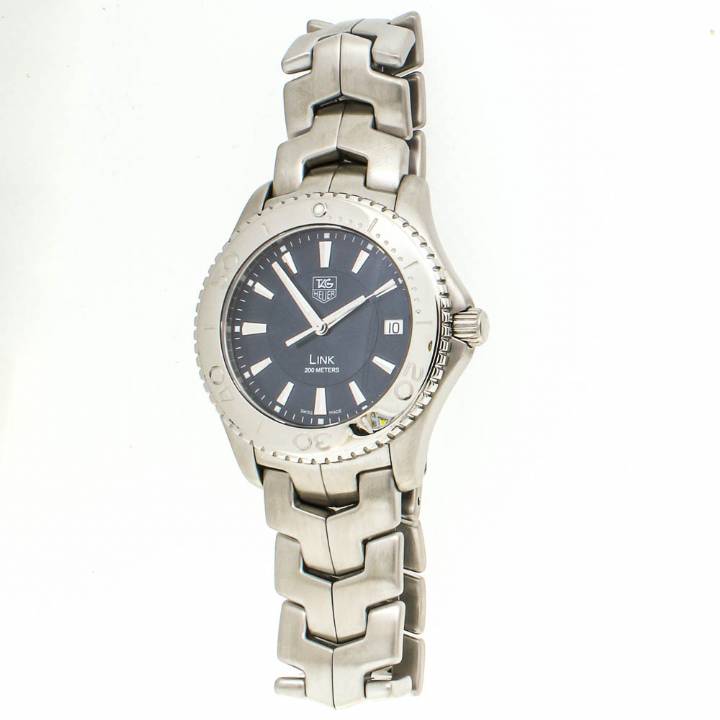 Pre-Owned 39mm Tag Heuer Link Watch, Original Papers