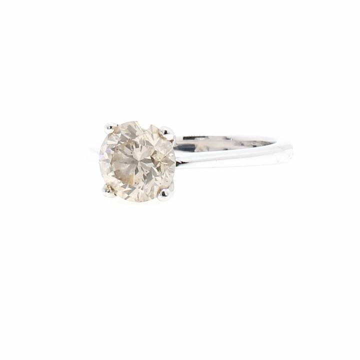 18ct White Gold Diamond Solitaire Ring 1.76ct 0521687
