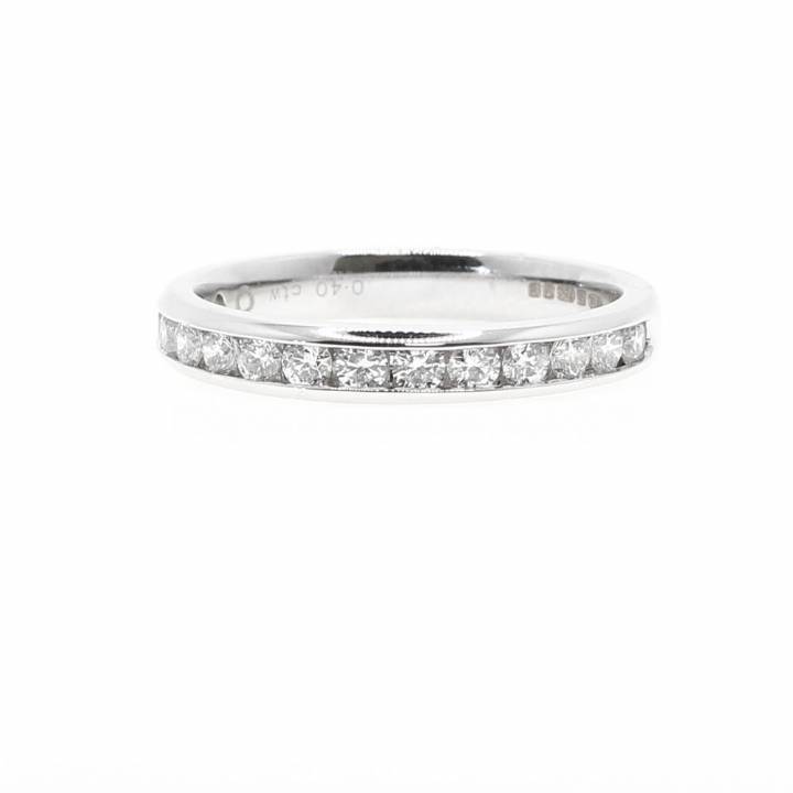 18ct White Gold Diamond Half Eternity Ring Total 0.40ct 0525232