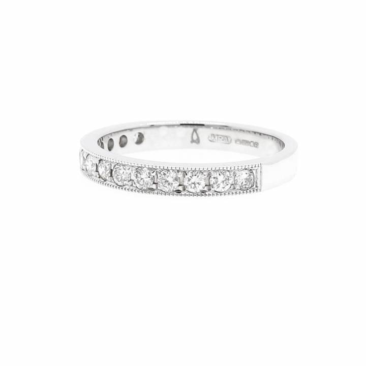 18ct White Gold Diamond Half Eternity Ring Total 0.40ct 0580883