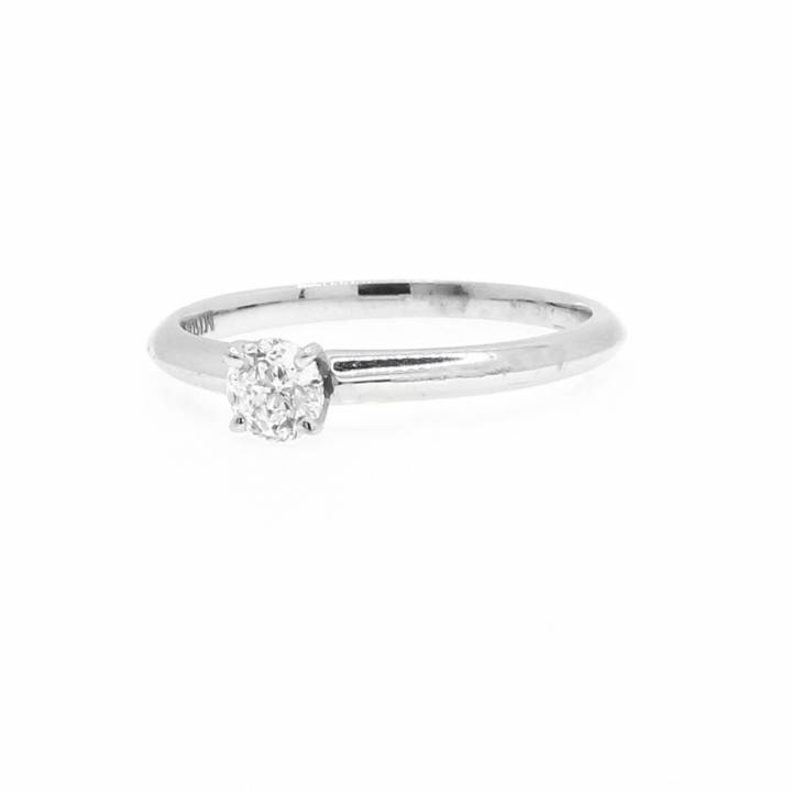 18ct White Gold Diamond Solitaire Ring 0.25ct 0521656
