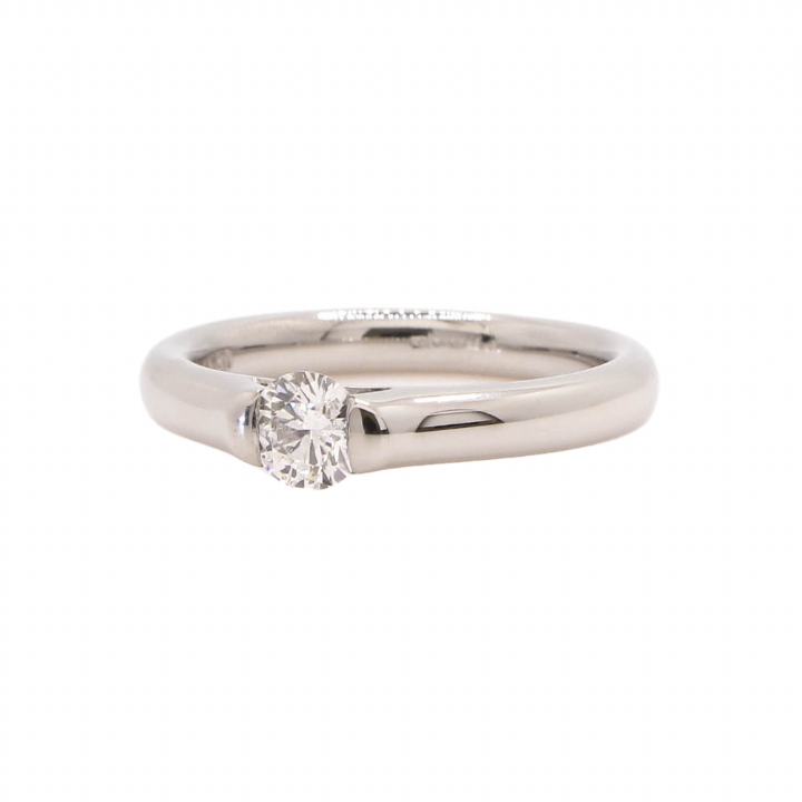 Pre-Owned Platinum Diamond Solitaire Ring 0.35ct 1601503