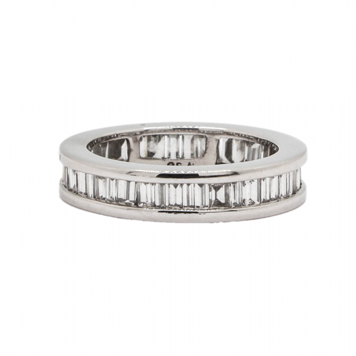 Pre-Owned 18ct White Gold Diamond Full Eternity Ring 1.50ct