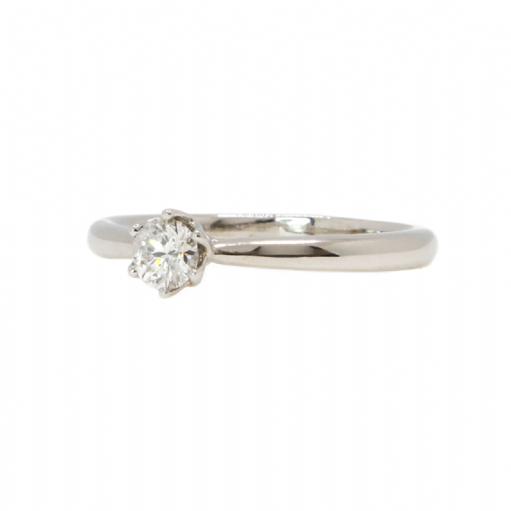 Pre-Owned 18ct White Gold Diamond Solitaire Ring 0.30ct 1601573