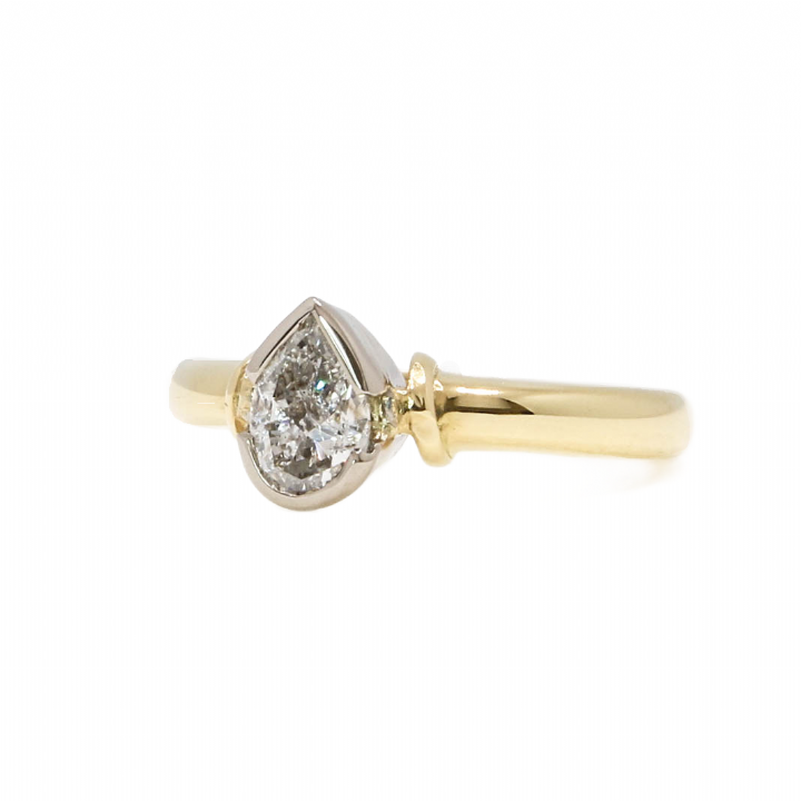 Pre-Owned 18ct Yellow Gold Diamond Solitaire Ring 0.50ct 1601500