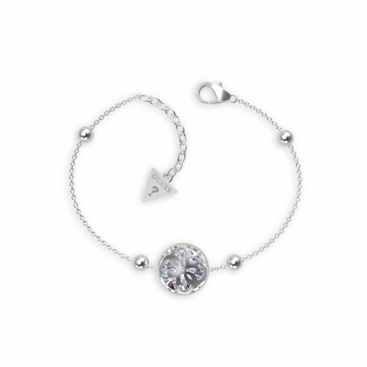 Guess Silver Tone Boule & Crystal Bracelet, Was £49