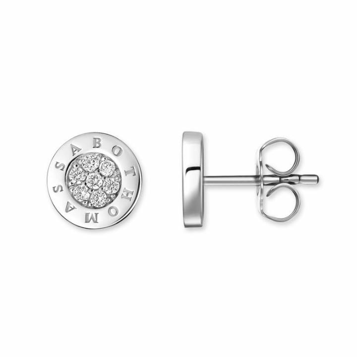 Thomas Sabo Silver & Diamond Set Stud Earrings, Was £139.00