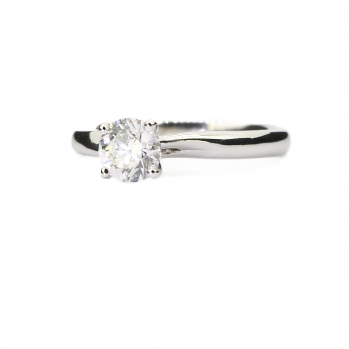 Pre-Owned Platinum Diamond Solitaire Ring 0.50ct  1601740