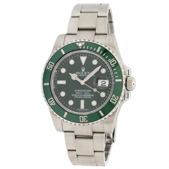 Pre-Owned 40mm Rolex Submariner 'Hulk' Watch 116610LV 1701675