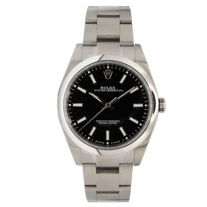 Rolex 39mm oyster perpetual white outlet