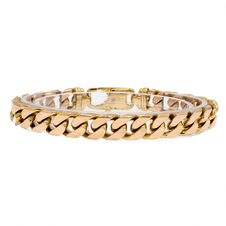 Pre-Owned 9ct Yellow Gold Curb Bracelet 1505593