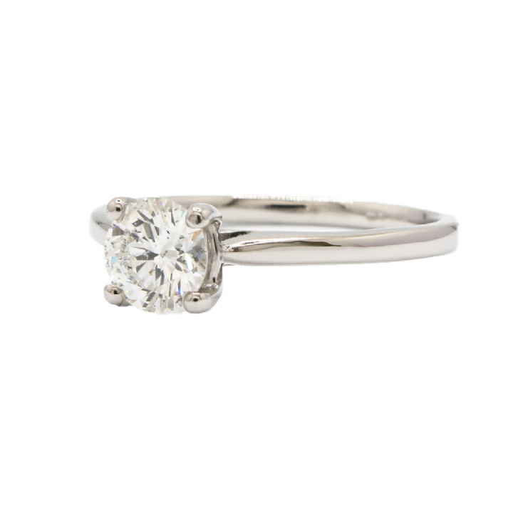 Pre-Owned Platinum Diamond Solitaire Ring 0.75ct 1601599