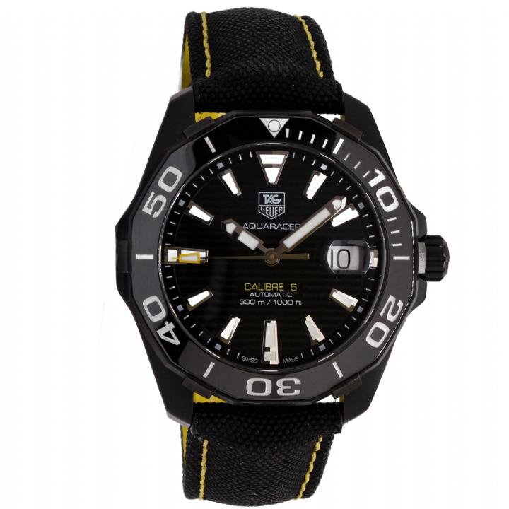Pre-Owned 41mm Tag Heuer Aquaracer Watch & Original Papers 1705783