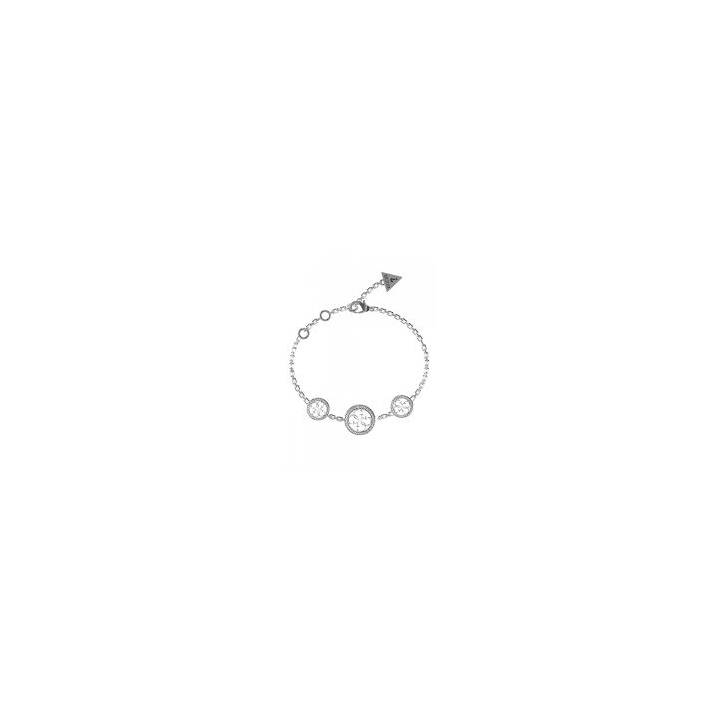 Guess Silver Colour Triple 'G' Logo Bracelet, Was £69.00