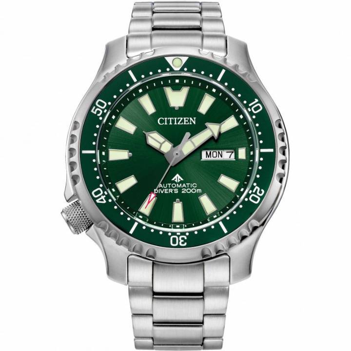 Citizen Men's Promaster Diver Automatic Green Watch Was £399.00 0104305