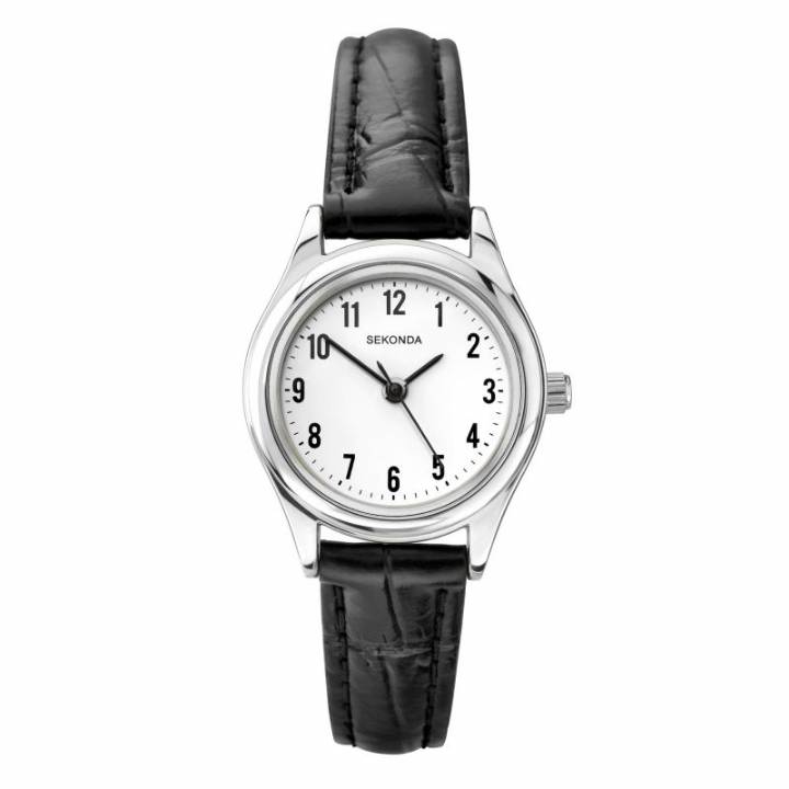 Sekonda Easy Reader Ladies Watch Leather Upper Strap, Was £29.99