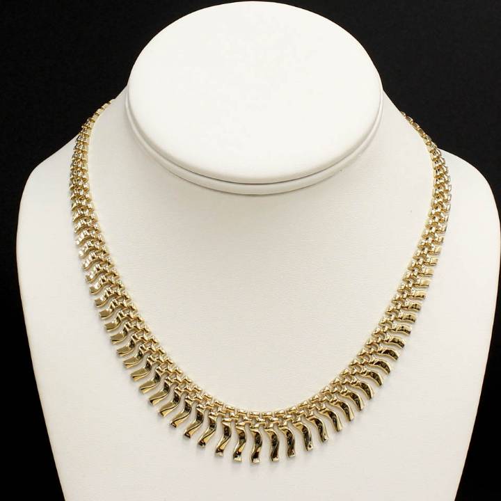 Pre-Owned 9ct Yellow Gold Cleopatra Chain 1501825