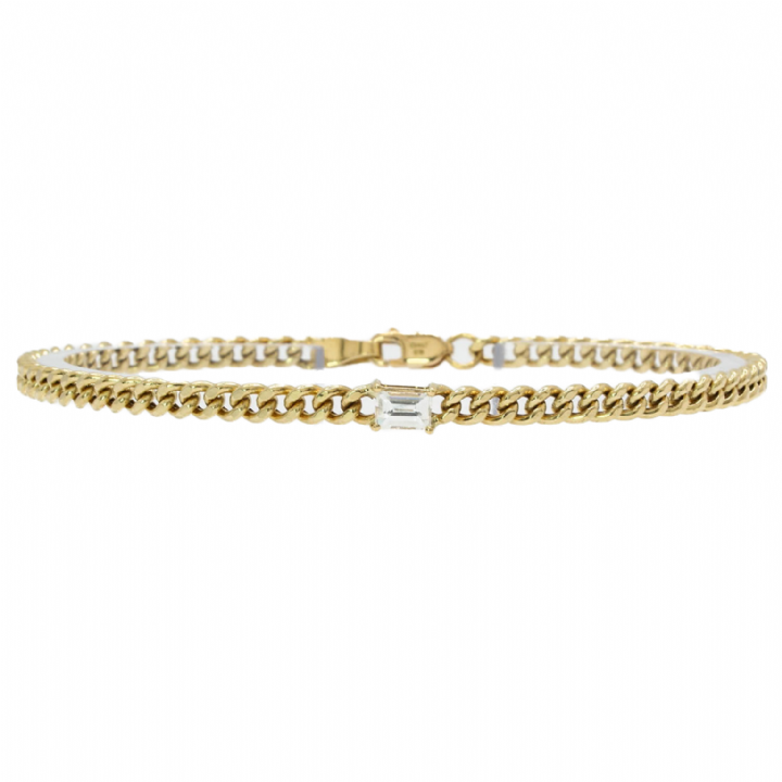 Pre Owned 18ct Yellow Gold 'Boodles' Diamond Bangle