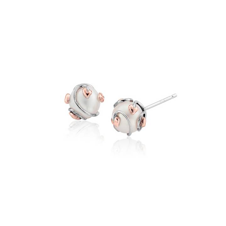 Clogau Tree Of Life Pearl Stud Earrings