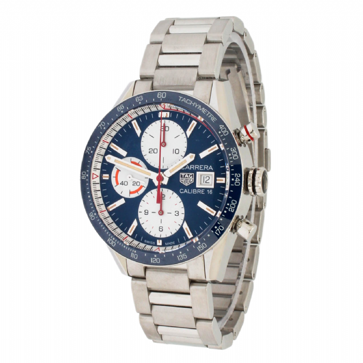 Pre-Owned 41mm Tag Heuer Carrera Watch, Orginal Papers