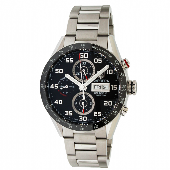 Pre-Owned 43mm Tag Heuer Carrera Watch & Original Papers 7209142
