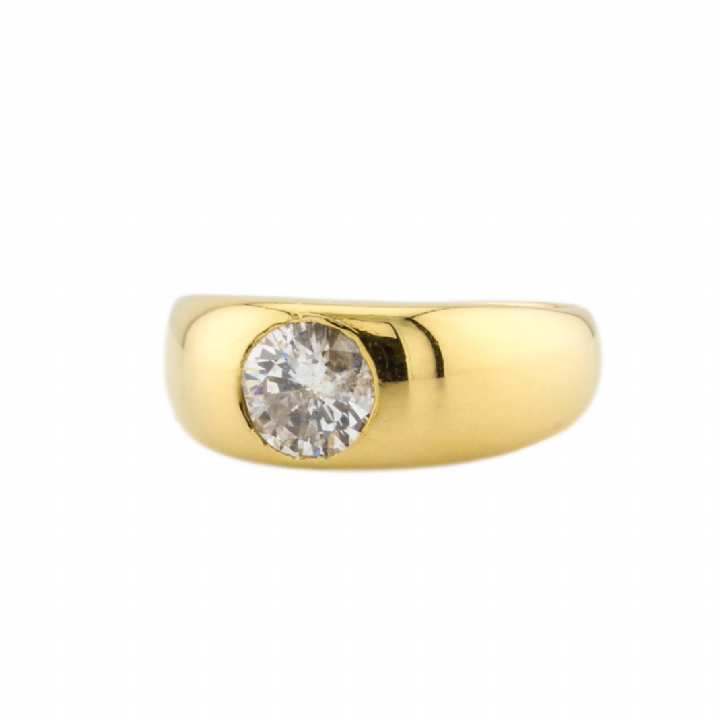 Pre-Owned 18ct Yellow Gold Diamond Solitaire Ring 1.00ct 1601650
