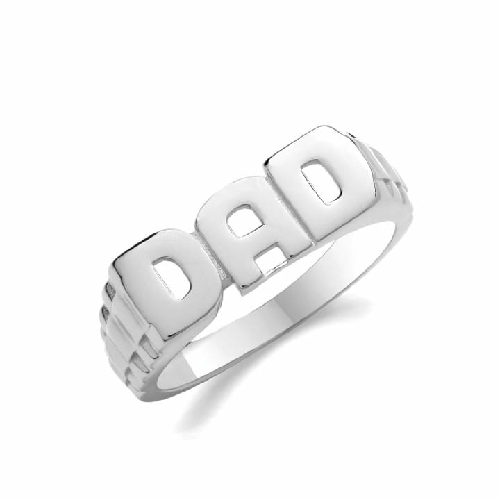 New Silver 'Dad' Ring 1101253