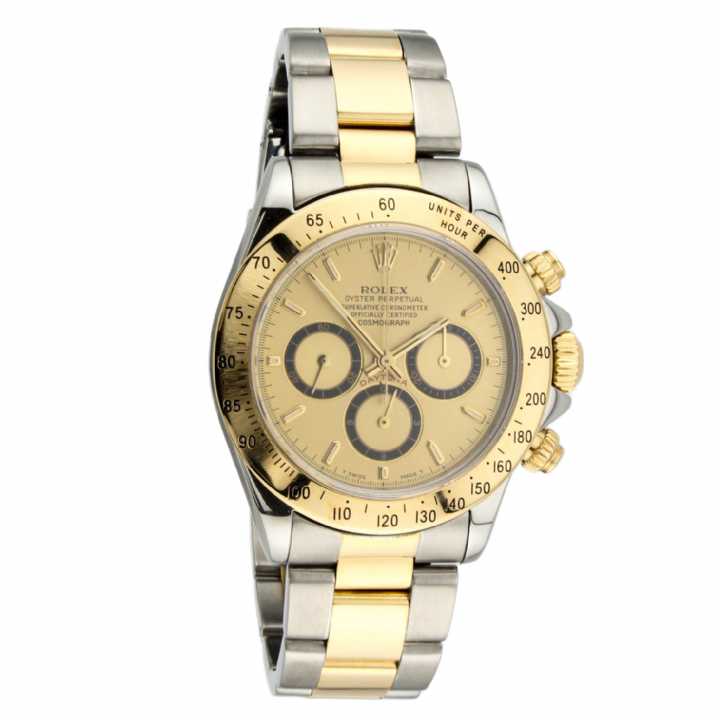 Pre-Owned 40mm Rolex Daytona Watch, Bi-Colour, 16523 7201254