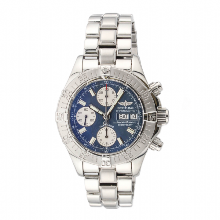 Pre-Owned 42mm Breitling Super Ocean Watch & Original Papers 1704346