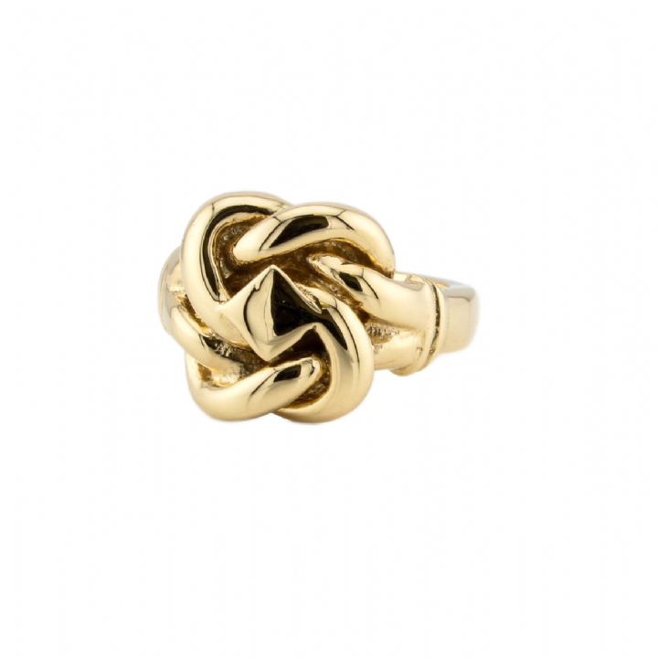 Pre-Owned 9ct Yellow Gold Knot Ring 1508347