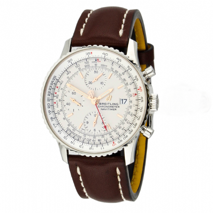 Pre-Owned 42mm Breitling Navitimer Watch & Original Papers