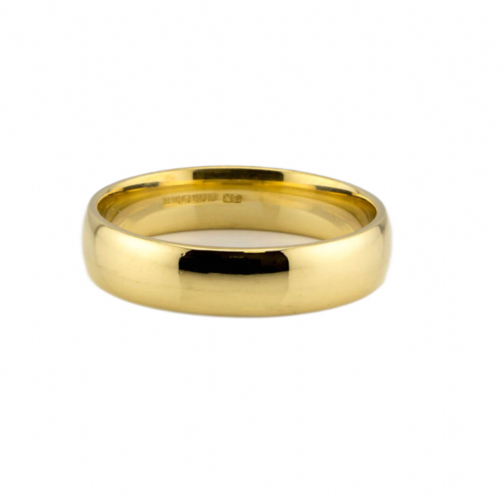 Pre-Owned 18ct Yellow Gold Wedding Band Ring 1514565