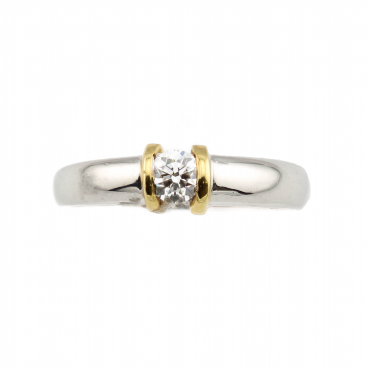 Pre-Owned 18ct White Gold Diamond Solitaire Ring 0.25ct 1601452