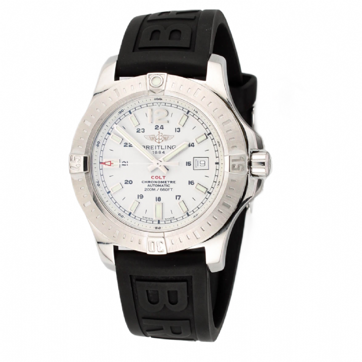Pre-Owned 44mm Breitling Colt Watch, Original Papers