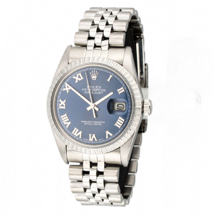 Pre-Owned 36mm Rolex Datejust Watch, Blue Dial 1701849