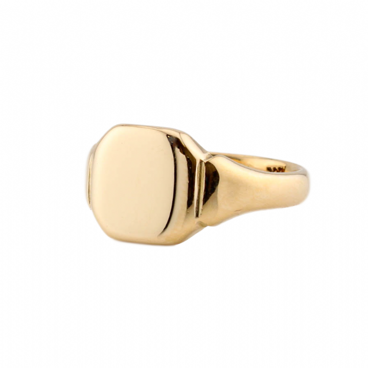 Pre-Owned 18ct Yellow Gold Signet Ring 1523698