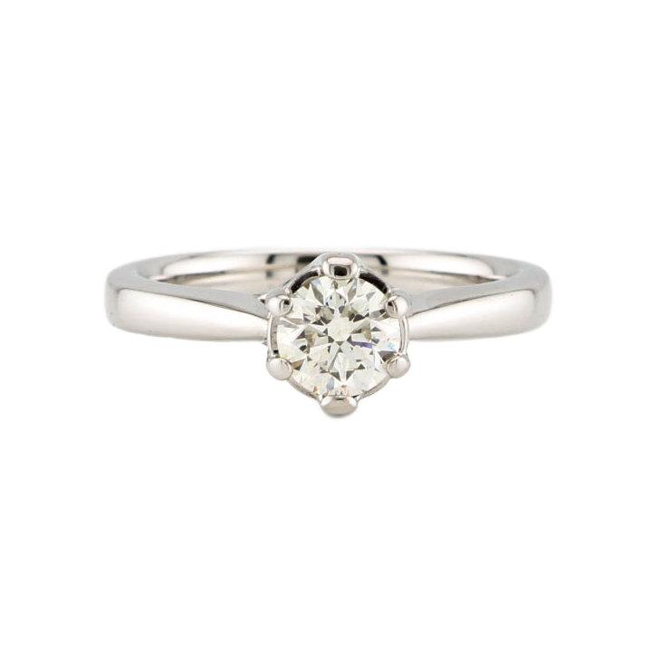 Pre-Owned 18ct Yellow Gold Diamond Solitaire Ring 0.50ct 1601770