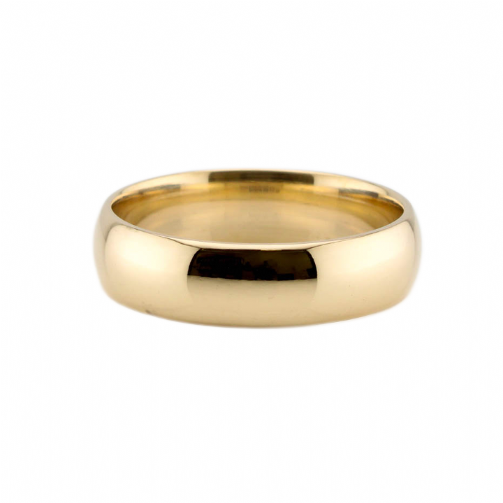 Pre-Owned 9ct Yellow Gold 5.5mm Wedding Band Ring