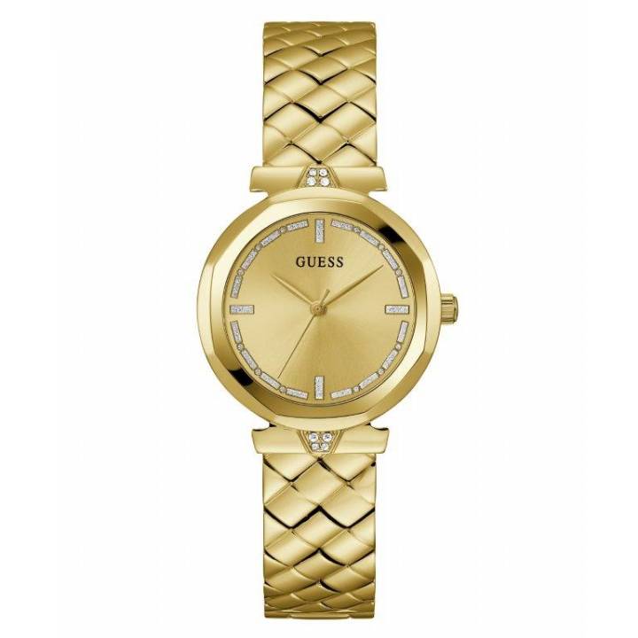 Guess Ladies Gold Tone Rumour Bracelet Watch Was £159.00