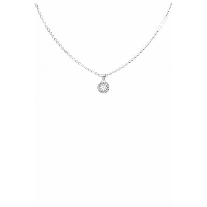 Guess Silver Tone Colour My Day Necklace Was £50.00