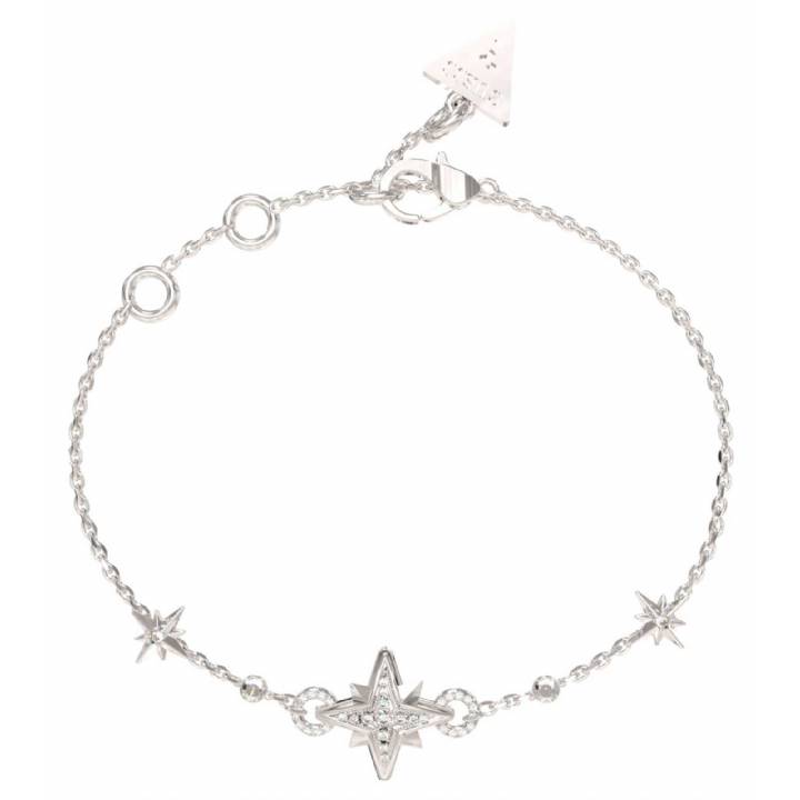 Guess Silver Tone Star Bracelet Was £55.00