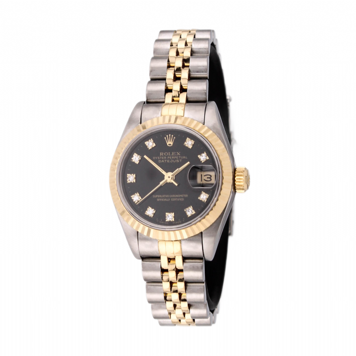 Pre-Owned 26mm Rolex DateJust Watch, Diamond Dial 69173 1701863