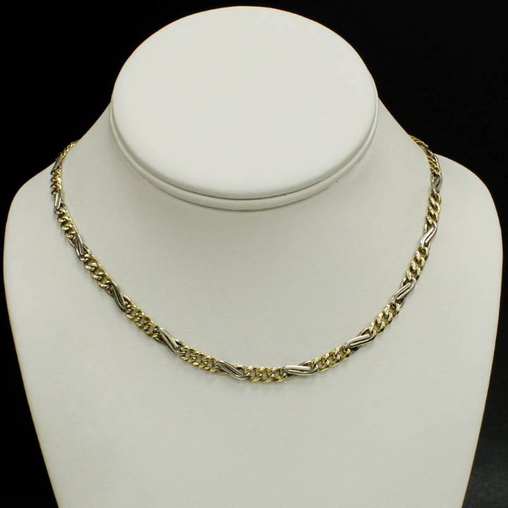 Pre-Owned 9ct Yellow & White Gold 24