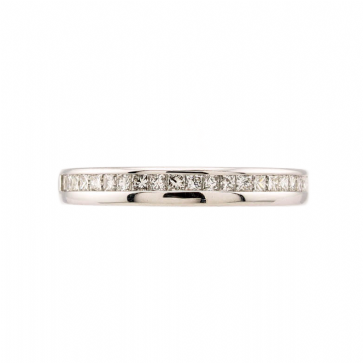 18ct White Gold Diamond Half Eternity Ring Total 0.30ct 0525238