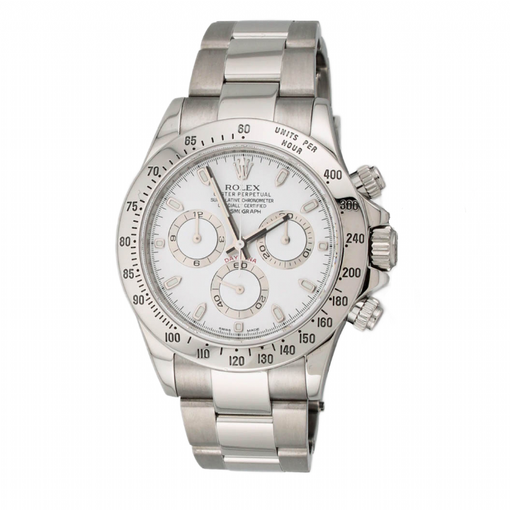 Pre-Owned 40mm Rolex Daytona Watch, Original Papers 1701925