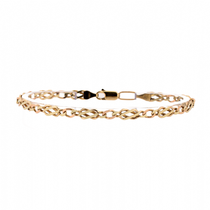 Pre-Owned 9ct Yellow Gold Celtic Link Bracelet 1503073