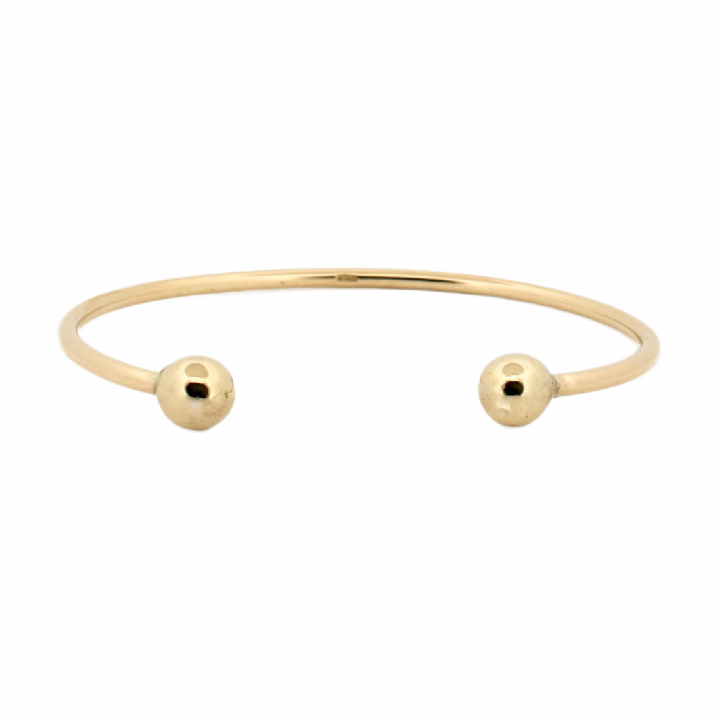 Pre-Owned 9ct Yellow Gold Torque Bangle 1504210