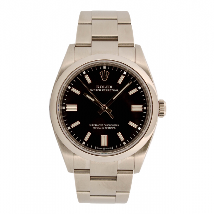 Pre-Owned 36mm Rolex Oyster Perpetual Watch & Original Papers 1701943