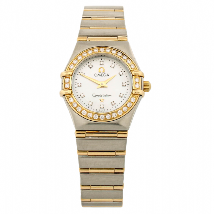 Pre-Owned 22.5mm Omega Constellation Watch, Diamond Set