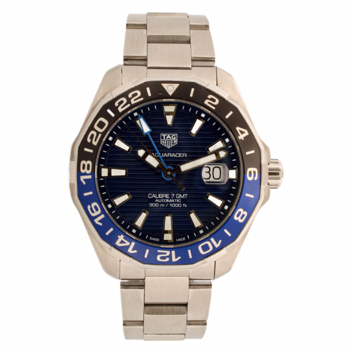 Pre-Owned 43mm Tag Heuer Aquararcer Watch & Original Papers